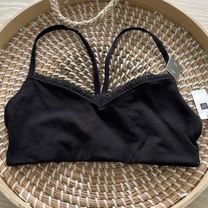 GapBody XS Black Bralette